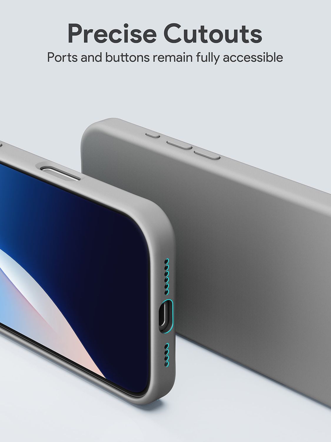 AUKEY PC-GJ20 LiquidFlex Magnetic Liquid Silicone Phone Case for iPhone 16 / 16 Plus / 16 Pro / 16 P