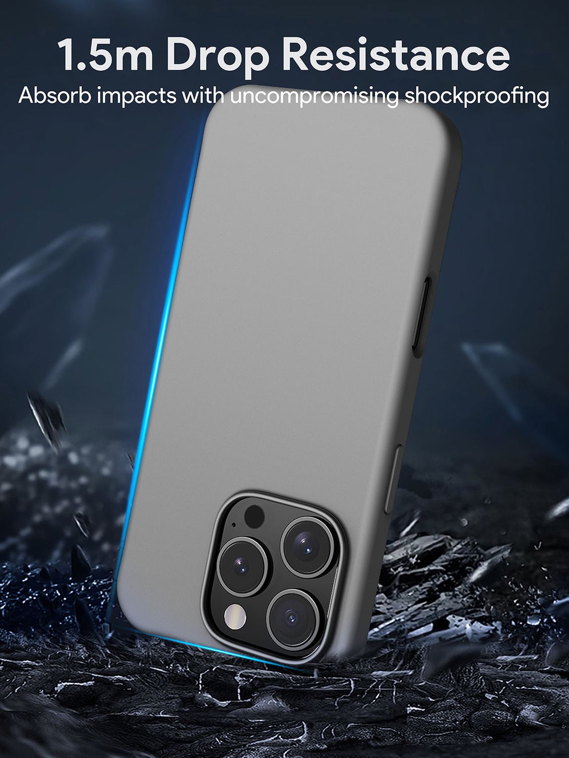 AUKEY PC-GJ20 LiquidFlex Magnetic Liquid Silicone Phone Case for iPhone 16 / 16 Plus / 16 Pro / 16 P