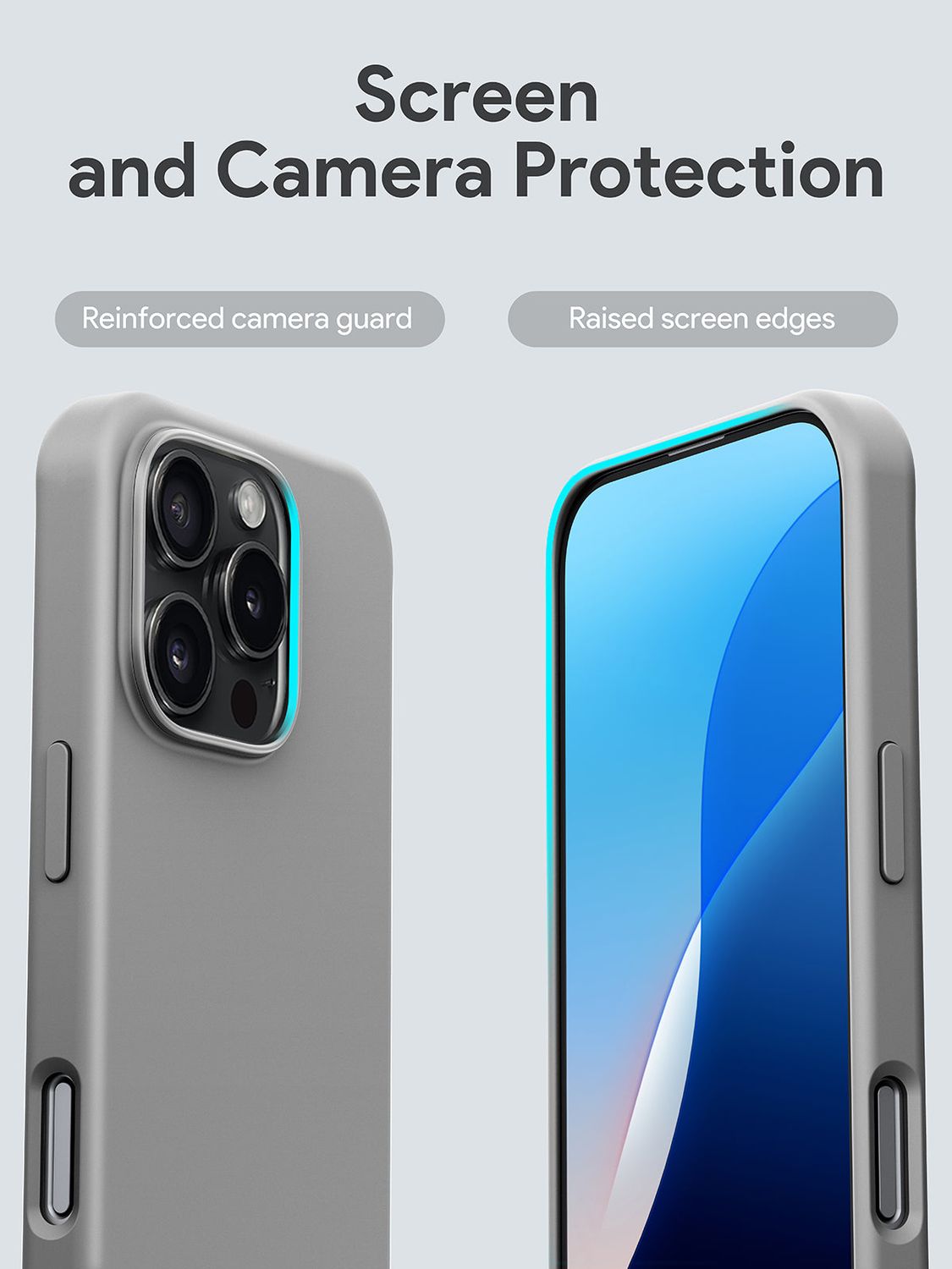 AUKEY PC-GJ20 LiquidFlex Magnetic Liquid Silicone Phone Case for iPhone 16 / 16 Plus / 16 Pro / 16 P