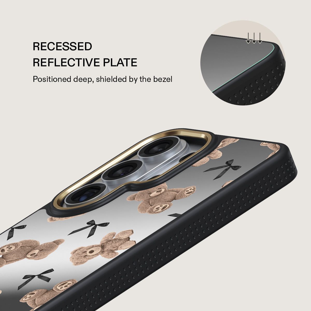 BURGA Samsung Galaxy S26 Ultra BFF Elite Mirror Gold MagSafe Case