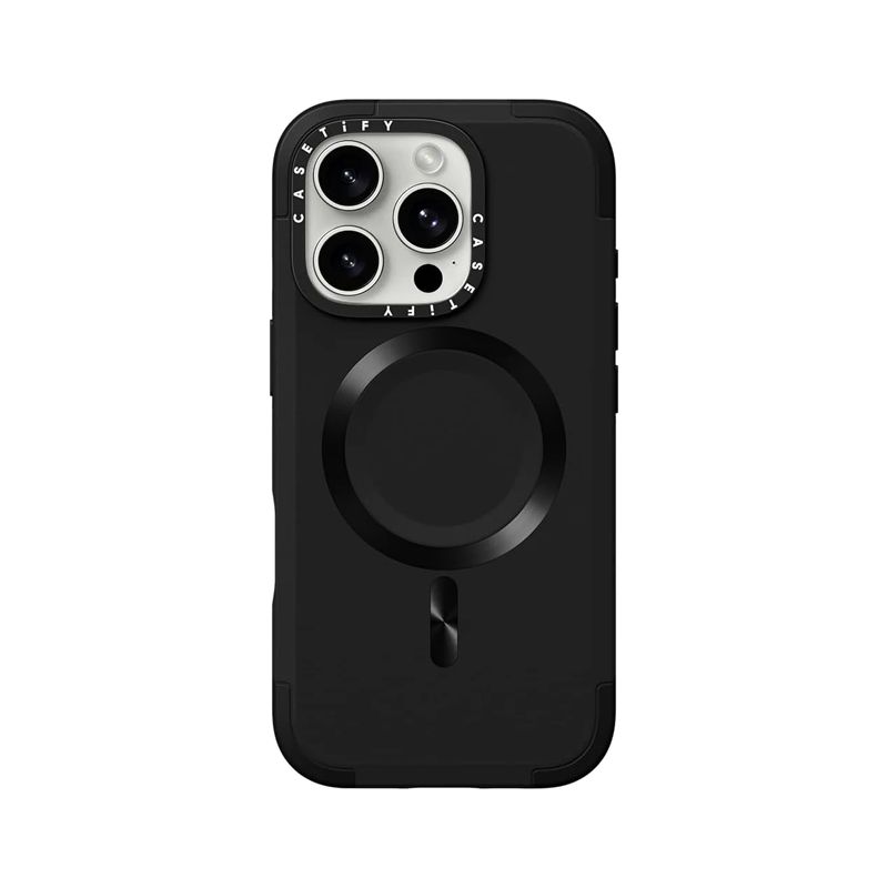 CASETiFY Magsafe Force Case for iPhone 16 Pro - Black