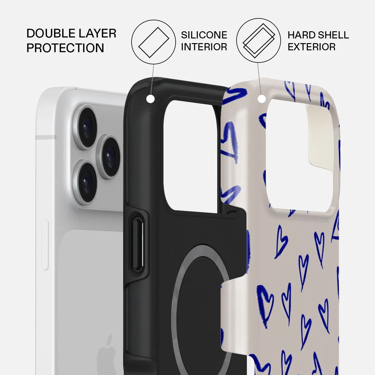 BURGA iPhone 18 / 17 Series Love Me Right Tough MagSafe Case