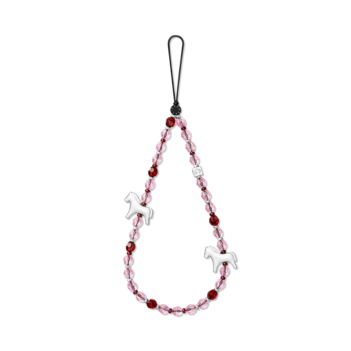 CASETiFY Phone Charm - Lucky Pony Red