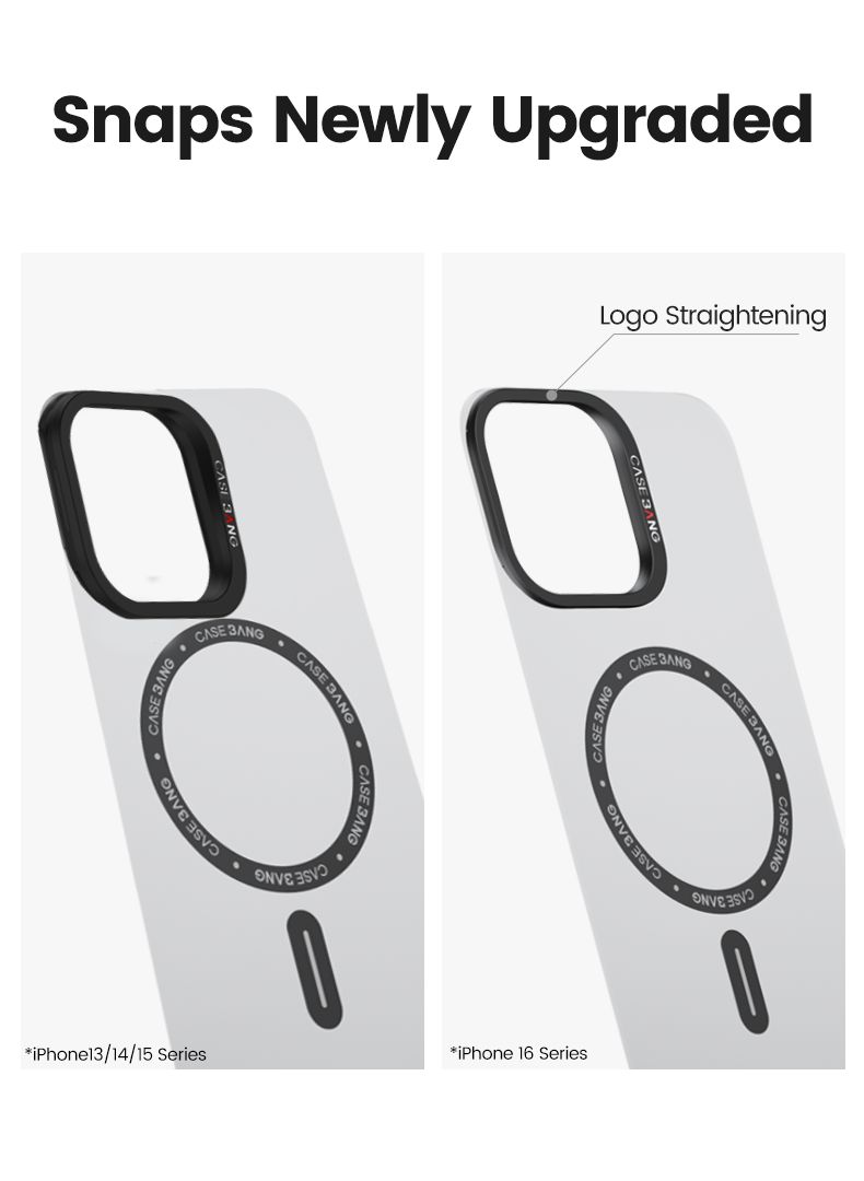 CASEBANG ImagiSnap Snap-On Base Case for iPhone 18 / 17 / 16 / 15 Series [Base Case Only] product v…