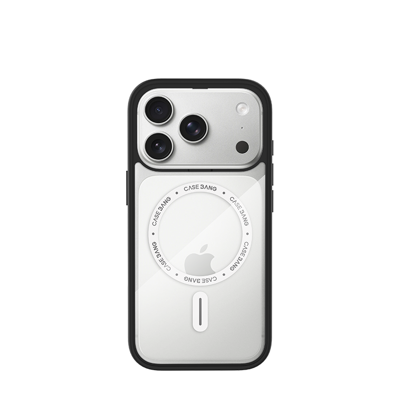 CASEBANG ImagiSnap Snap-On Base Case for iPhone 18 / 17 / 16 / 15 Series [Base Case Only] Black / iP