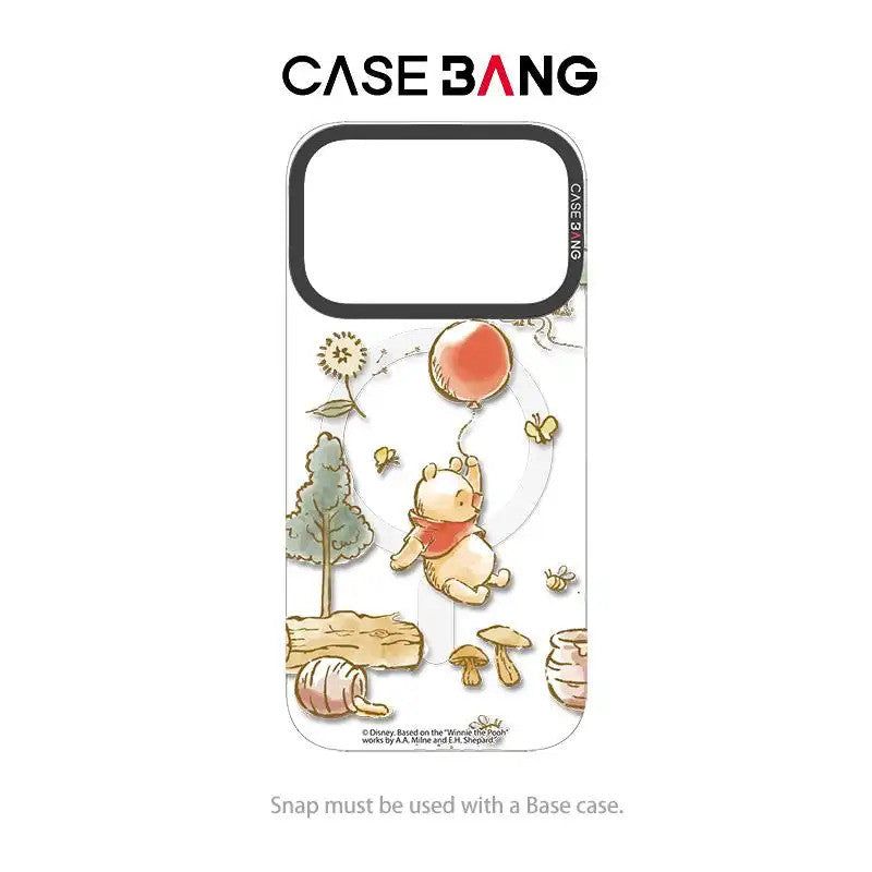 CASEBANG Winnie The Pooh Series - iPhone 17-15 Series | Snap-On Cover Only