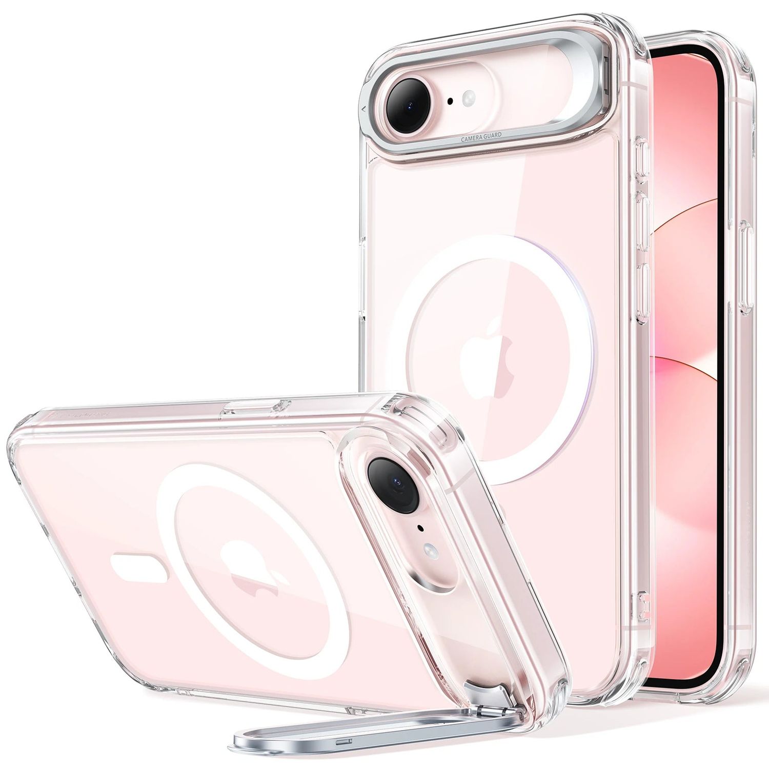 ESR iPhone 17 Series Hybrid Magsafe Case w/ Stash Stand (Camera Control)