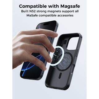 AUKEY PC-UG21 UrbanGuard Elite Magnetic Hard-Shell Case for iPhone 16 / 16 Plus / 16 Pro / 16 Pro Ma
