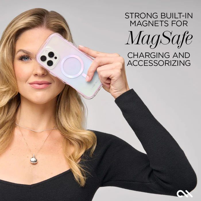 Case-Mate iPhone 16 Pro Max Wave MagSafe Case - Soap Bubble