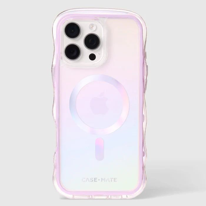 Case-Mate iPhone 16 Pro Max Wave MagSafe Case - Soap Bubble