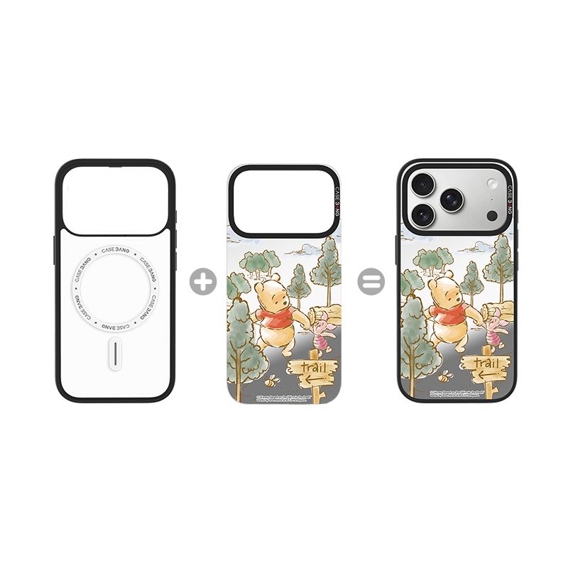 CASEBANG Winnie the Pooh Series - iPhone 17-15 Series | Snap-On Cover