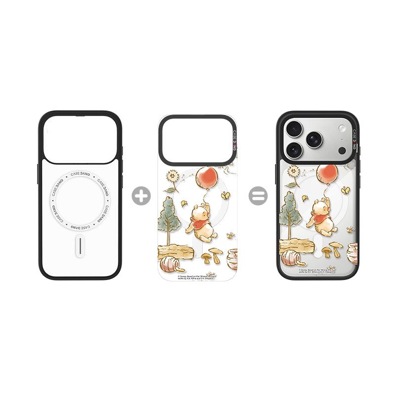 CASEBANG Winnie the Pooh Series - iPhone 17-15 Series | Snap-On Cover