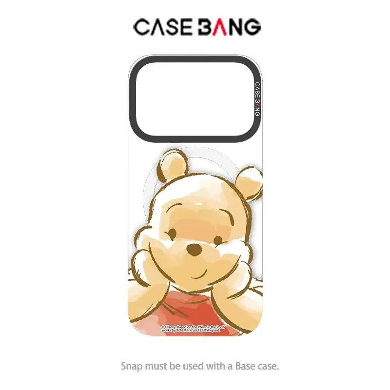 CASEBANG Winnie the Pooh Series - iPhone 17-15 Series | Snap-On Cover