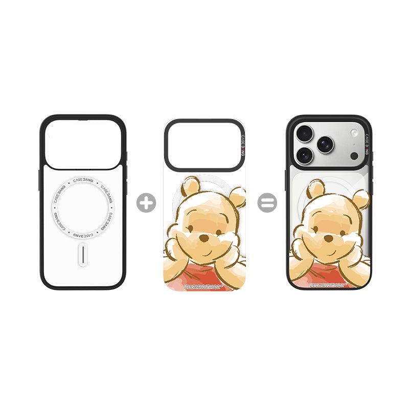 CASEBANG Winnie the Pooh Series - iPhone 17-15 Series | Snap-On Cover