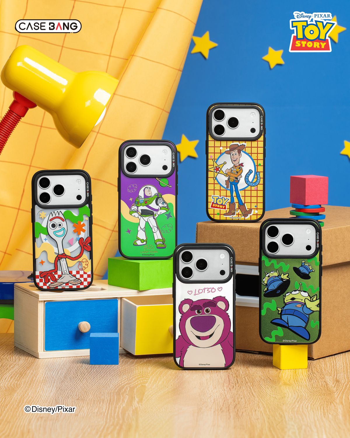 CASEBANG Toy Story Series - iPhone 17-15 Series | Snap-On Cover Only