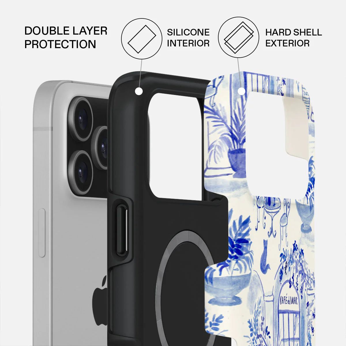 BURGA iPhone 18 / 17 Series Sobremesa Tough MagSafe Case