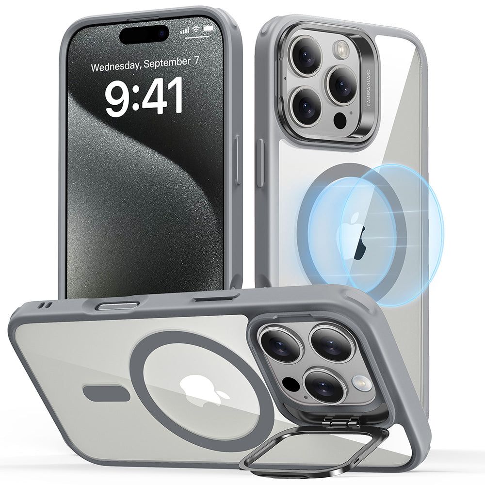 ESR iPhone 16 Series Classic Hybrid MagSafe Case with Stash Stand (HaloLock)
