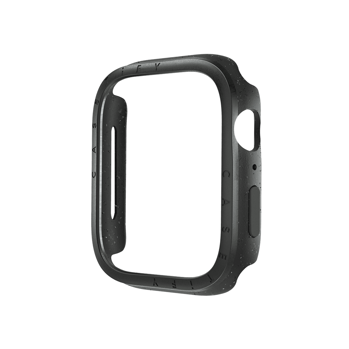 CASETiFY Apple Watch Metallic Impact Case 46mm - Black