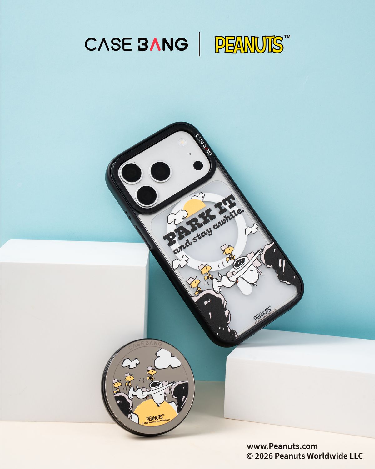CASEBANG Snoppy Series - iPhone 17-15 Series | Snap-On Cover Only
