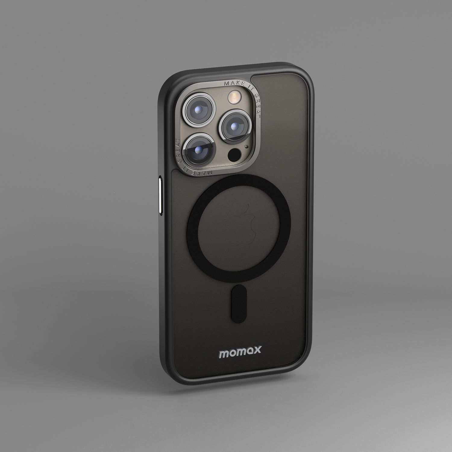 Momax CPAP22X iPhone 14 Pro / 14 Pro Max Hybrid Magnetic Protective Case Black / iPhone 14 Pro