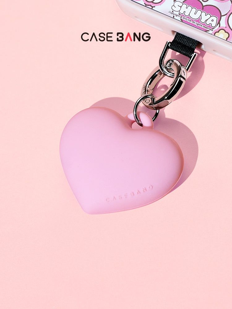 CASEBANG Phone Charm Pendant - Pink Heart