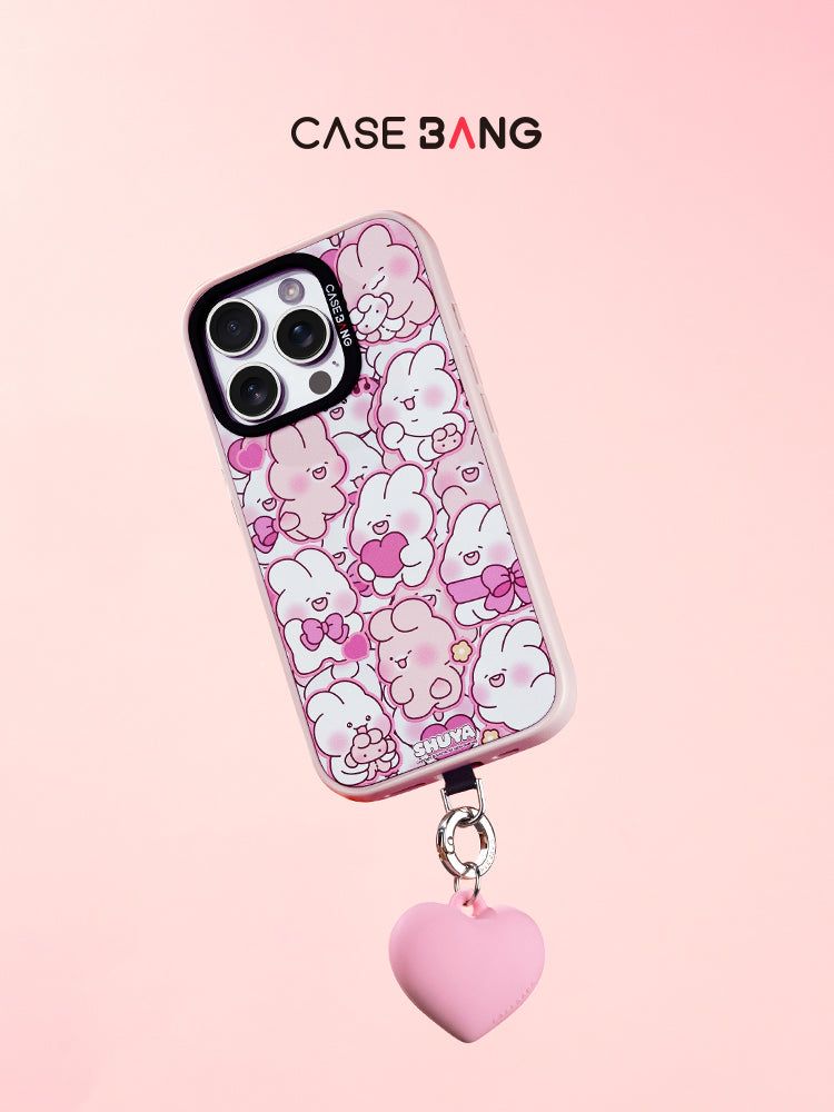 CASEBANG Phone Charm Pendant - Pink Heart