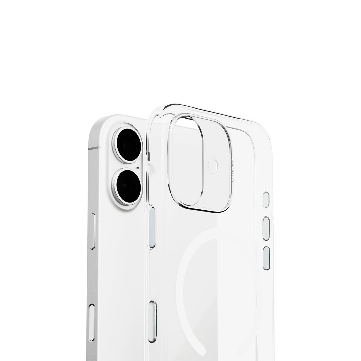 CaseDept. iPhone 17 Series EverClear Hybrid MagSafe Case