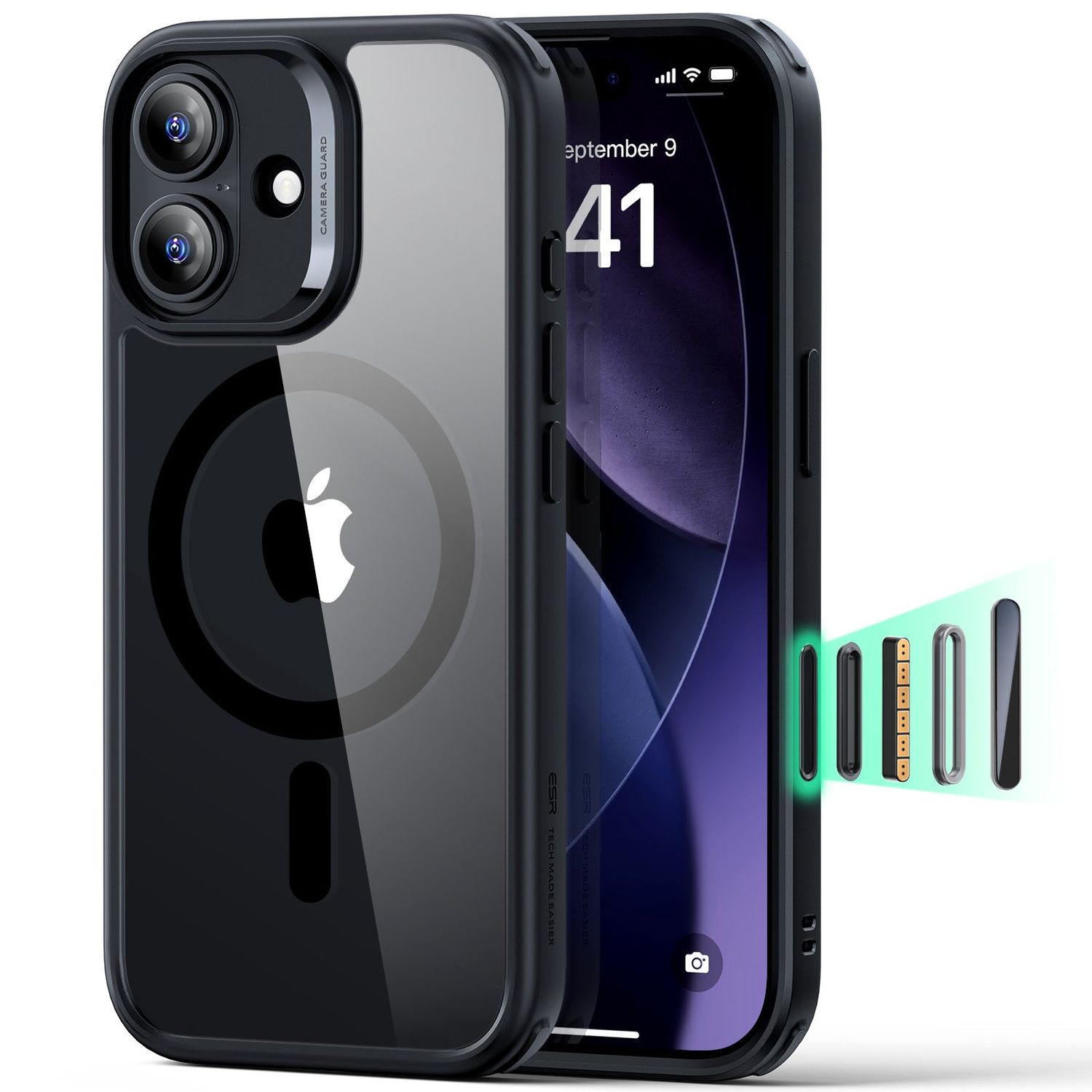 ESR iPhone 17 Series Classic Hybrid Magsafe Case (Camera Control)