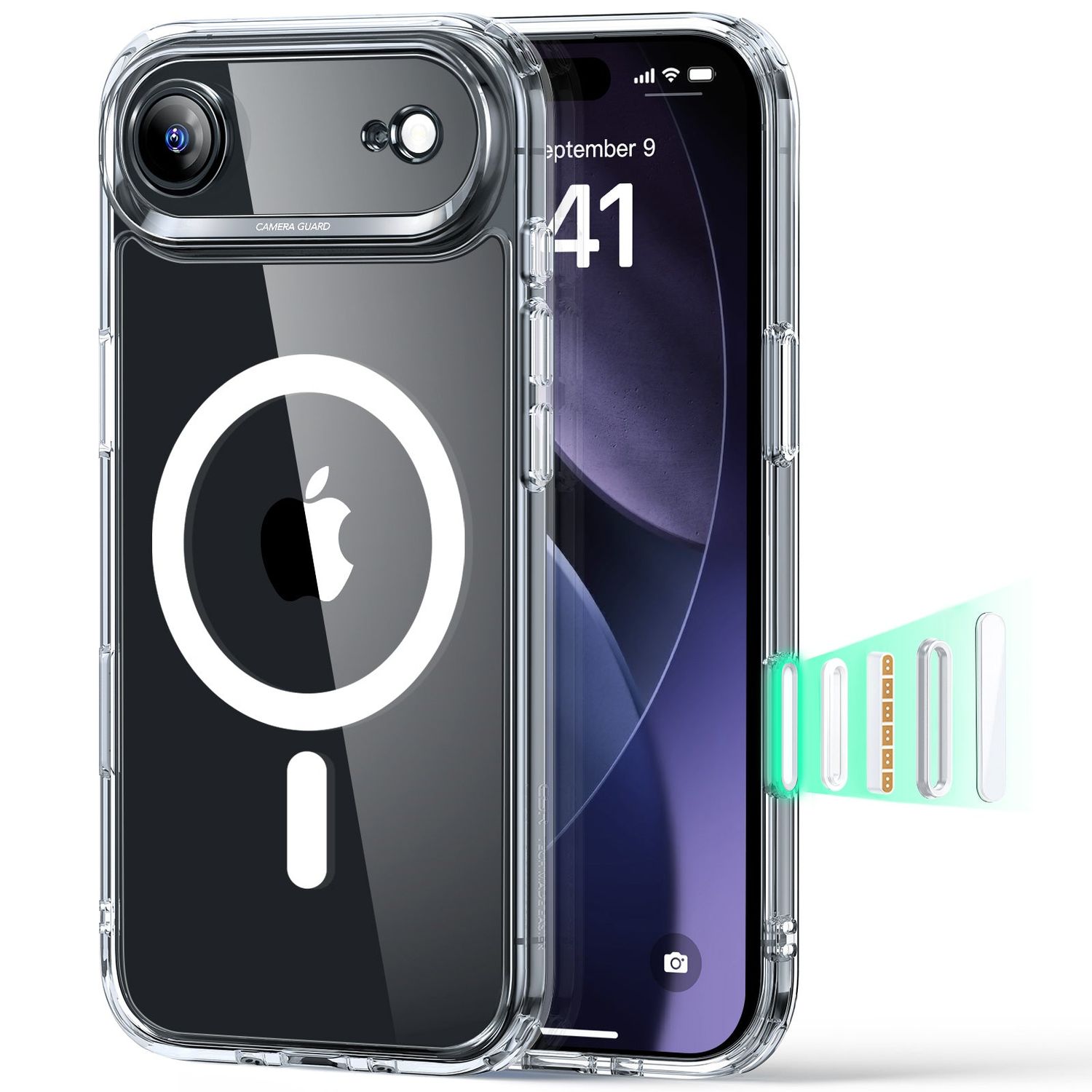 ESR iPhone 17 Series Classic Hybrid Magsafe Case (Camera Control)