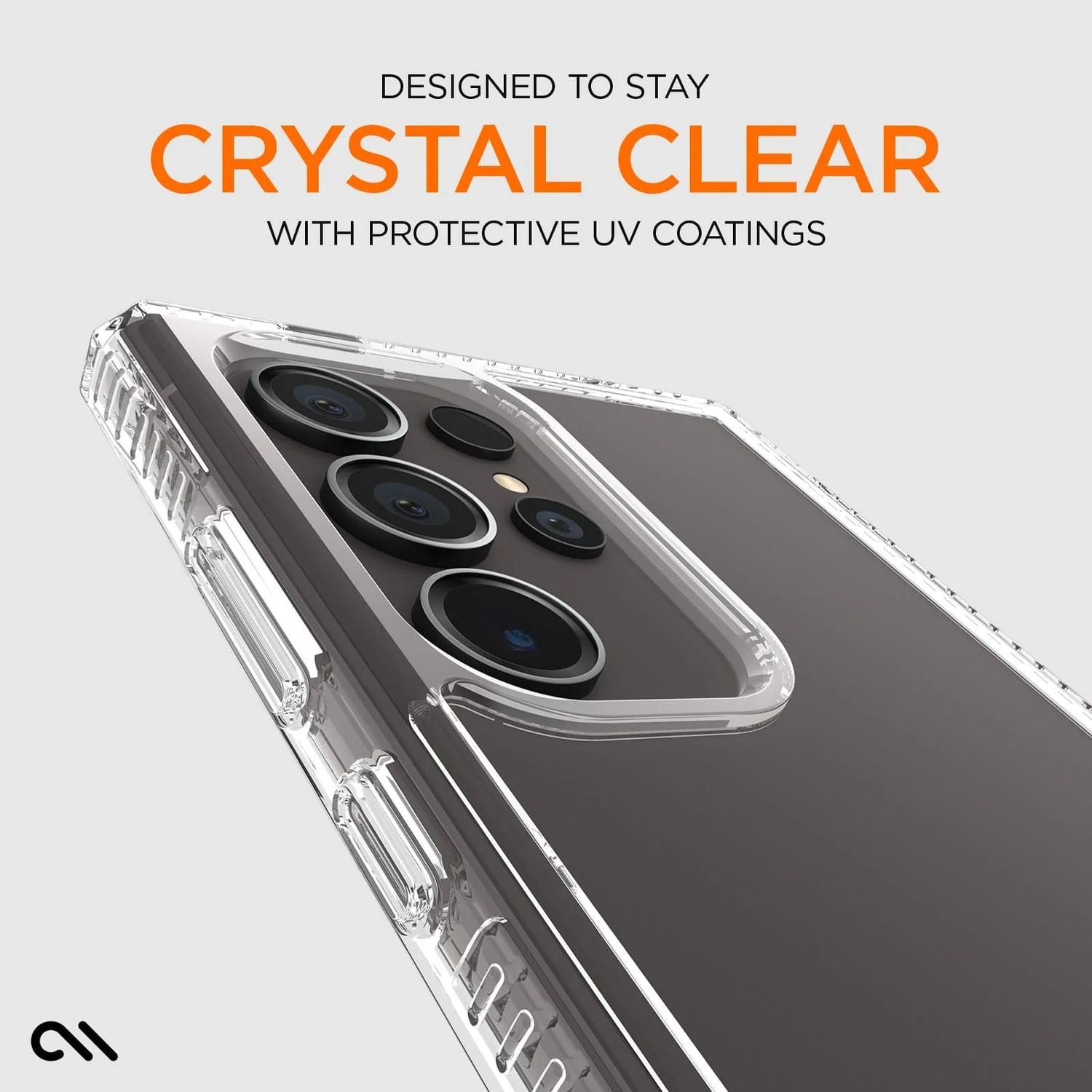 Case-Mate Samsung Galaxy S24 Series Tough Plus D3O Clear Case