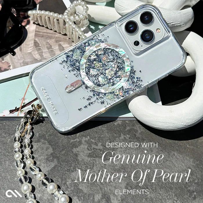 Case-Mate iPhone 15 Pro / 15 Pro Max Karat MagSafe Case - Touch of Pearl