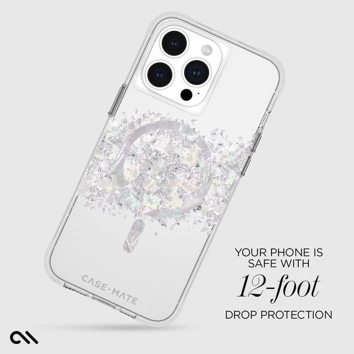 Case-Mate iPhone 15 Pro / 15 Pro Max Karat MagSafe Case - Touch of Pearl