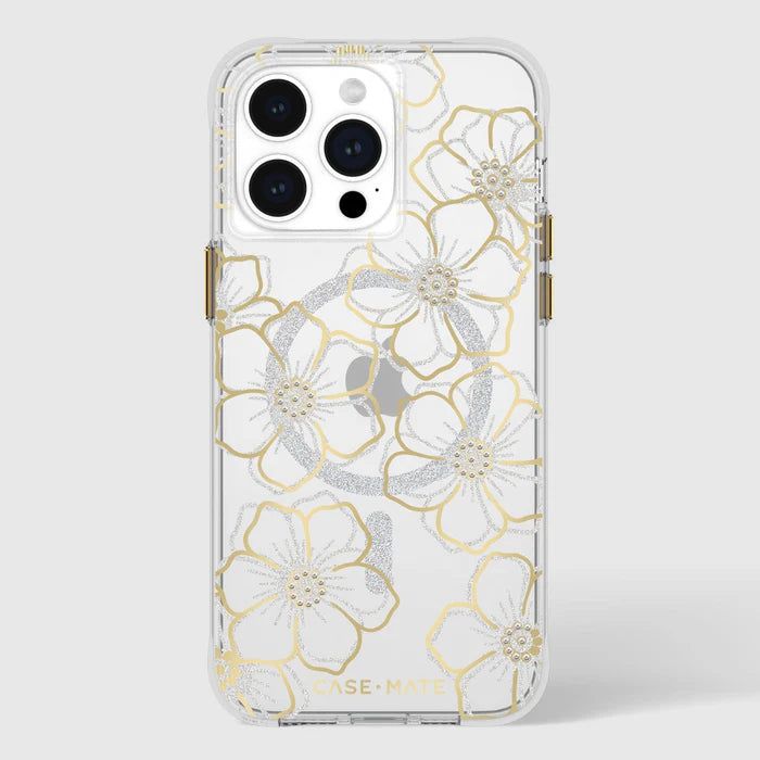 Case-Mate iPhone 16 Series Floral Gems MagSafe Case iPhone 16