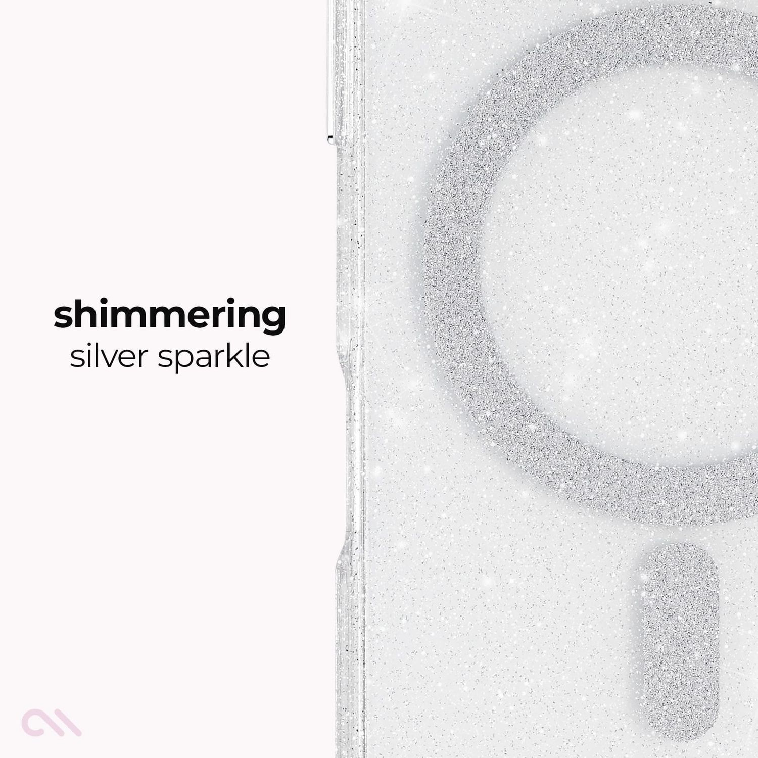Case-Mate iPhone 18 / 17 Pro Max Twinkle MagSafe Case - Twilight Silver