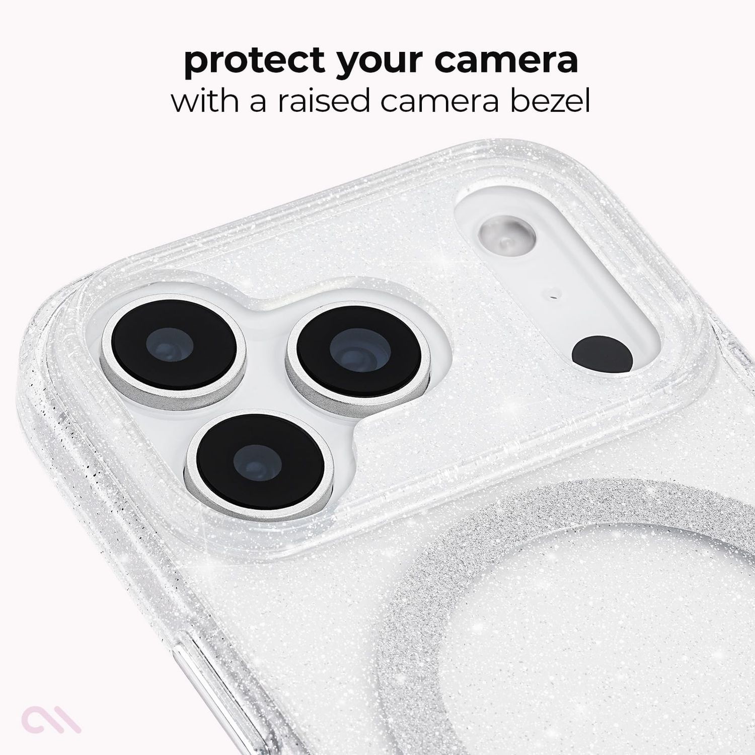 Case-Mate iPhone 18 / 17 Pro Max Twinkle MagSafe Case - Twilight Silver