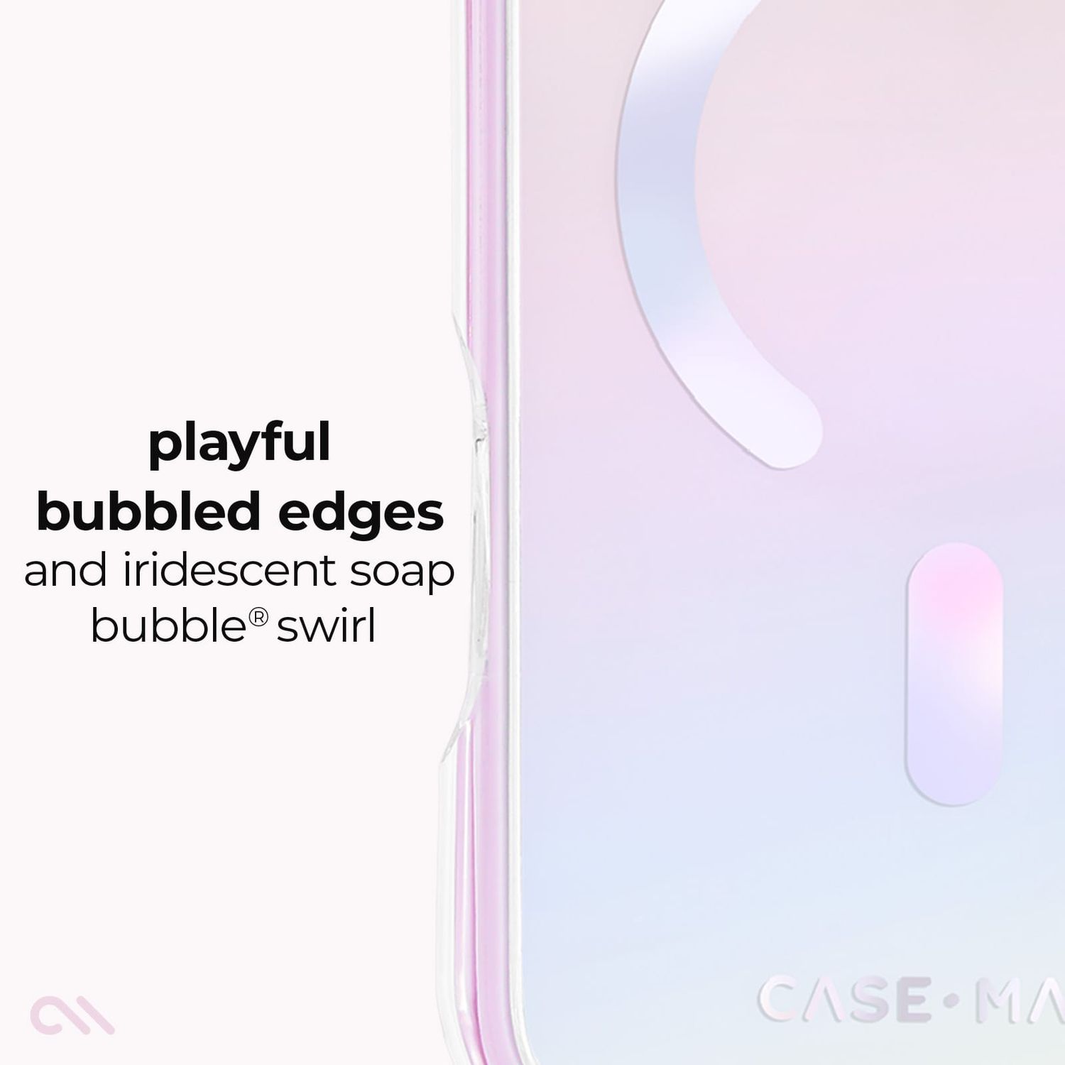 Case-Mate iPhone 18 / 17 Pro / Pro Max Jelly Pop MagSafe Case - Soap Bubble