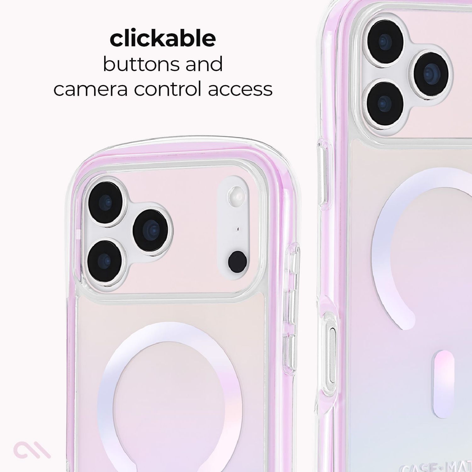 Case-Mate iPhone 18 / 17 Pro / Pro Max Jelly Pop MagSafe Case - Soap Bubble