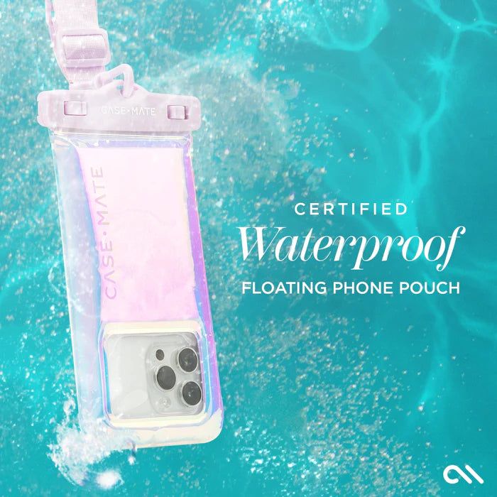 Case-Mate Waterproof Floating Phone Pouch - Soap Bubble