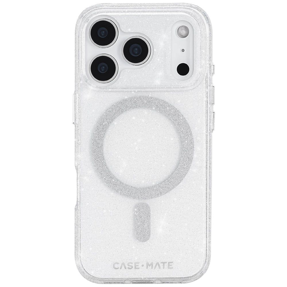 Case-Mate iPhone 17 Series Twilight Silver Twinkle MagSafe Case