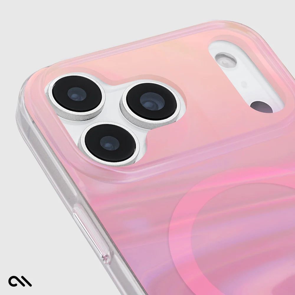 Case-Mate iPhone 17 Series Peach Bubble MagSafe Case