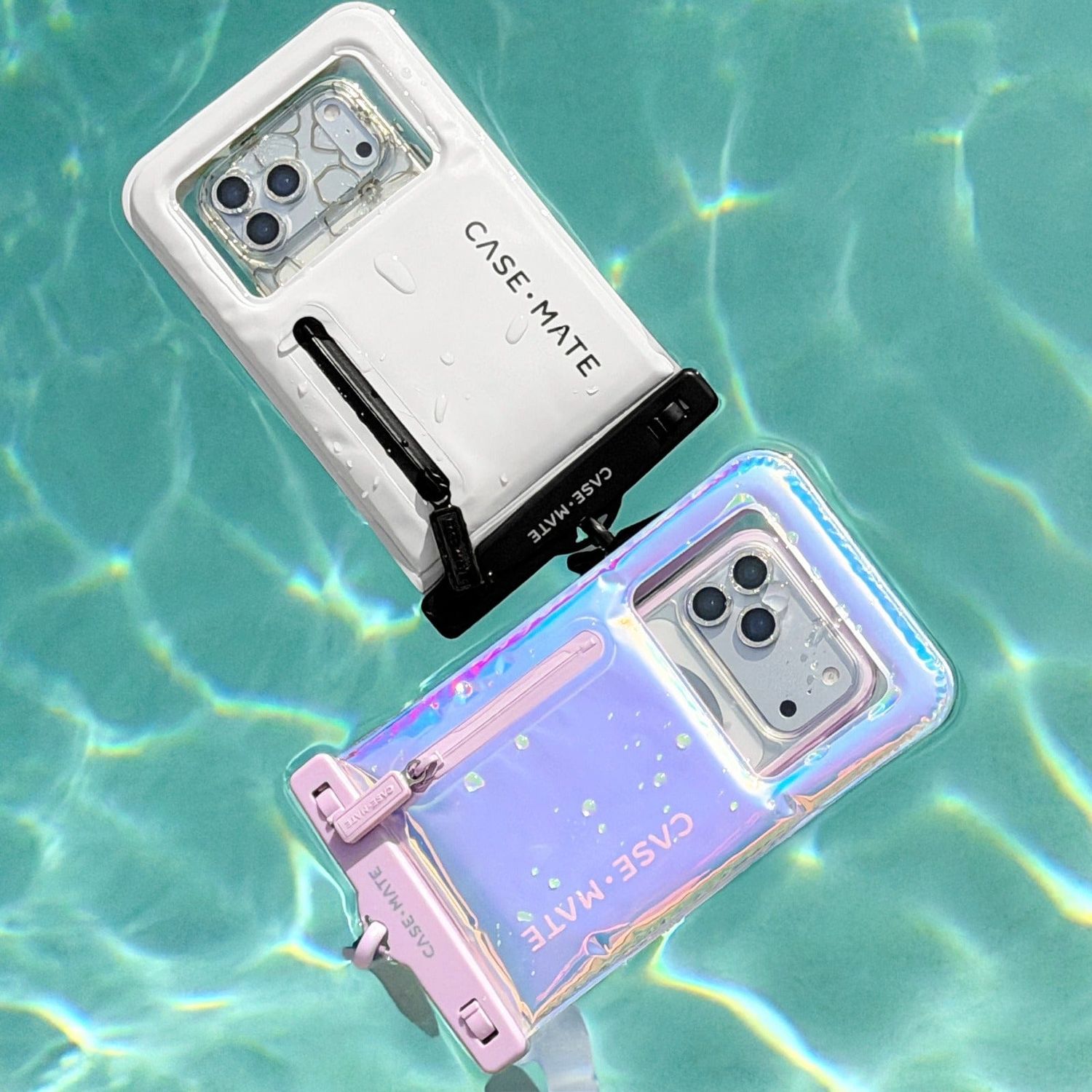 Case-Mate Waterproof Floating Phone Pouch with Zip Pocket XL