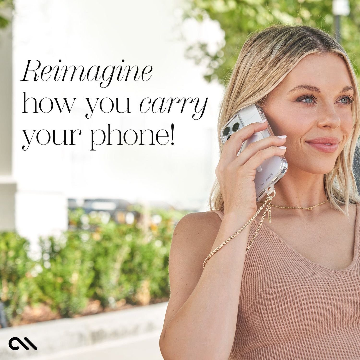Case-Mate Phone Charm - Eternity Dainty Gold Chain