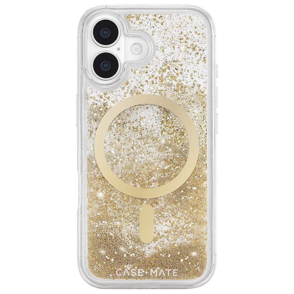Case-Mate iPhone 17 Series Gold Waterfall MagSafe Case