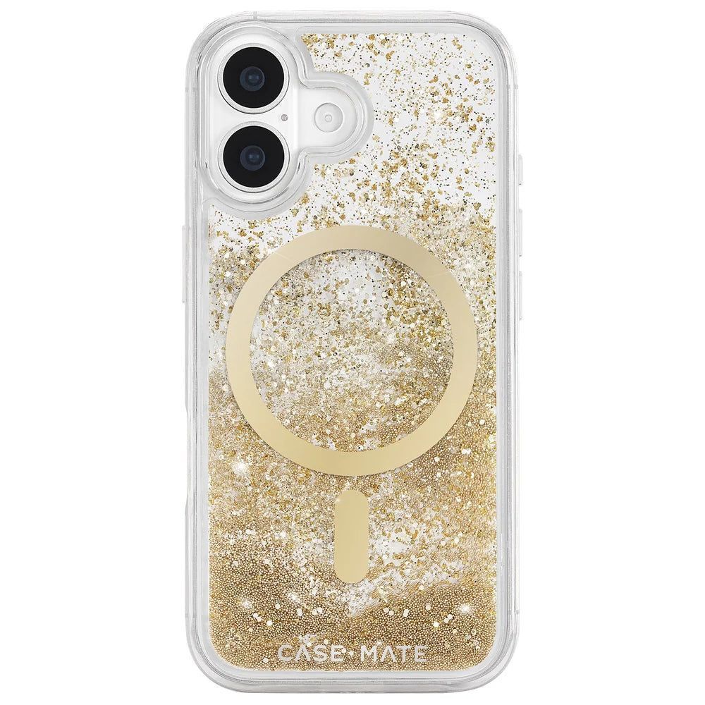 Case-Mate iPhone 17 Series Gold Waterfall MagSafe Case iPhone 17