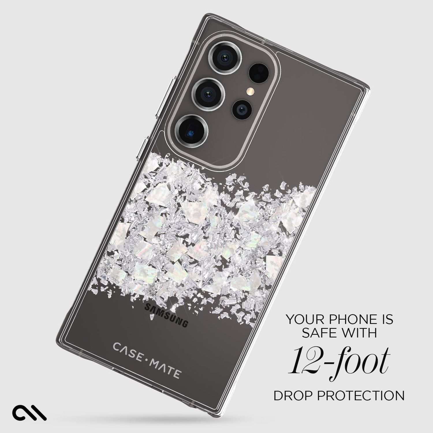Case-Mate Samsung Galaxy S24 Series Karat Case - Touch of Pearl