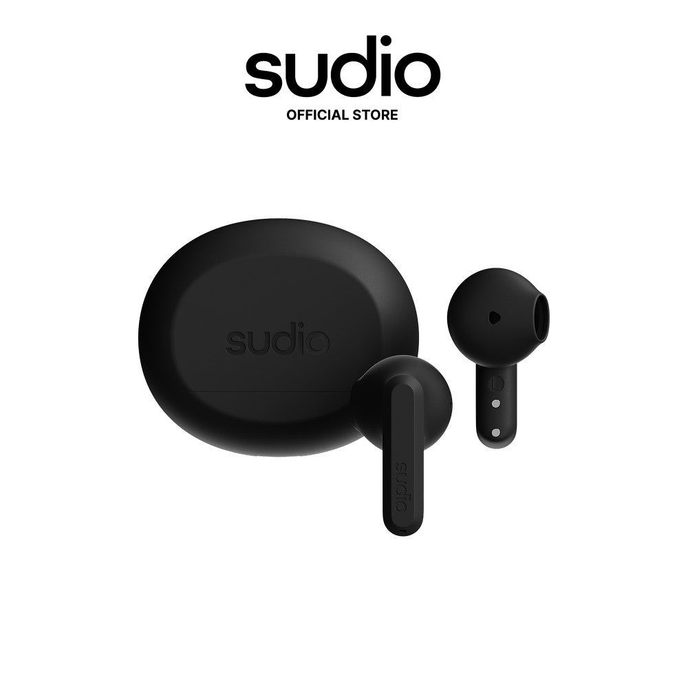 Sudio A3 True Wireless Earbuds - Black