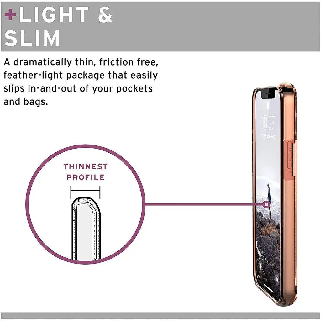 UAG iPhone 12 Mini Case Cover [U] Lucent