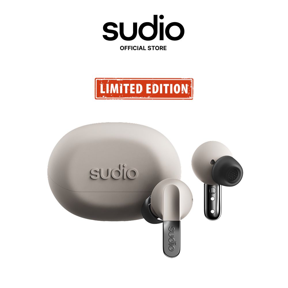 Sudio N3 Pro True Wireless Earbuds with ANC - Grey - Limited Edition