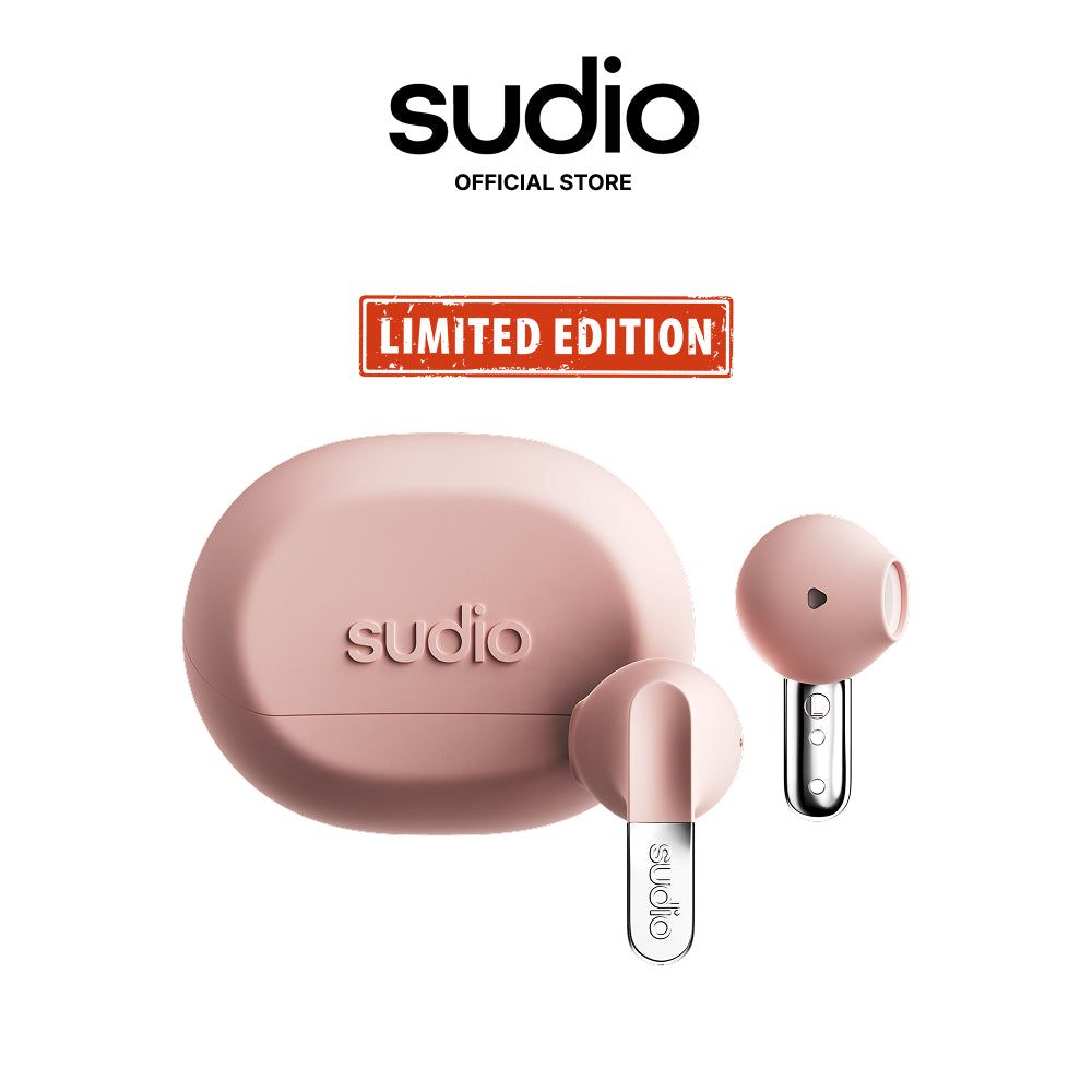 Sudio N3 True Wireless Earbuds - Rose - Limited Edition