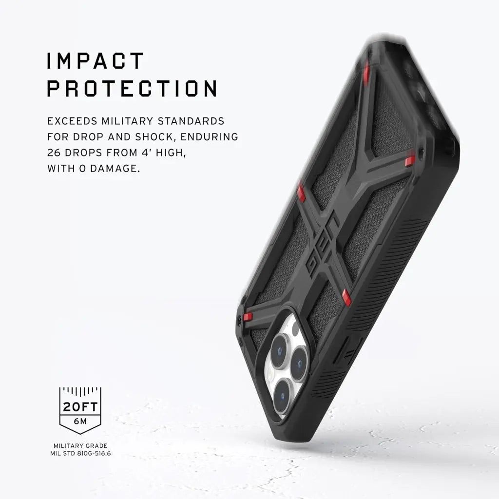 UAG iPhone 15 Pro Case Monarch Kevlar Black